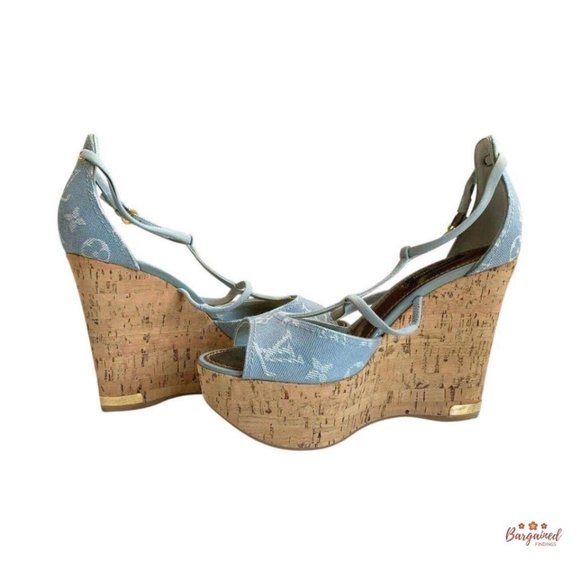 Louis Vuitton Shoes - 🛑SOLD🛑Authentic LOUIS VUITTON Denim Light Blue
